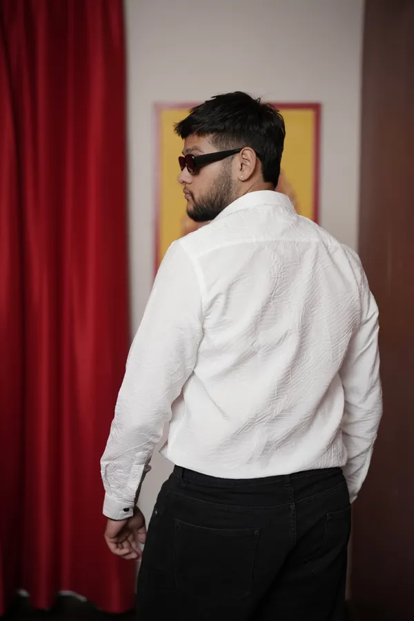 Norway_White_Cotton_Solid_Shirt_For_Men