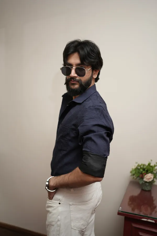Norway_Navy_Blue_Cotton_Solid_Shirt_For_Men