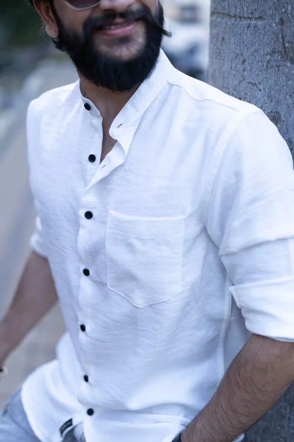 Bali_Fresh_White_Cotton_Solid_Shirt_For_Men