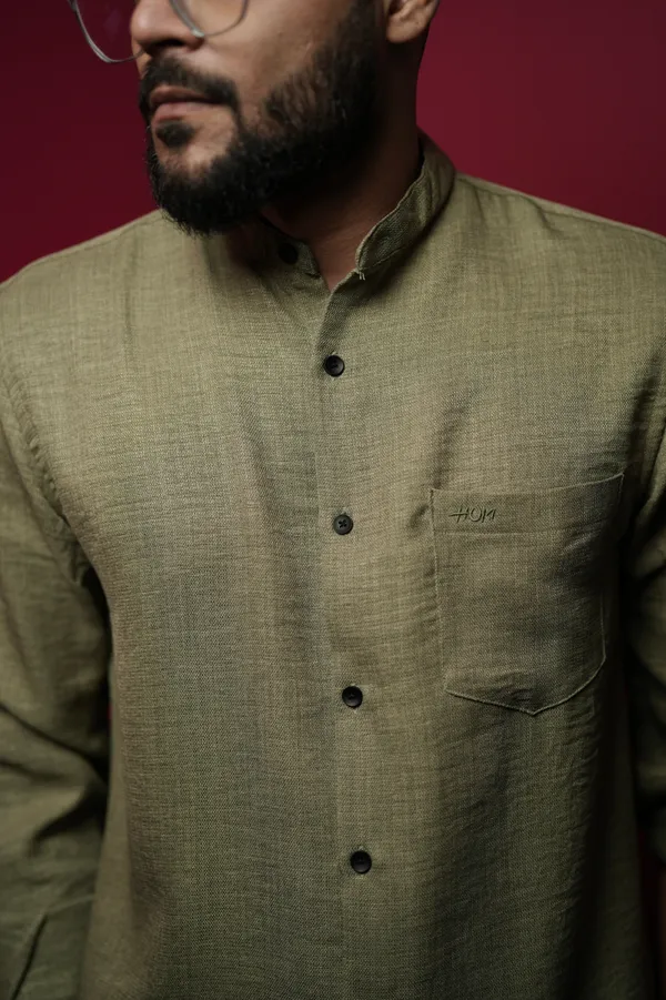 Bali_Pistachio_Cotton_Solid_Shirt_For_Men