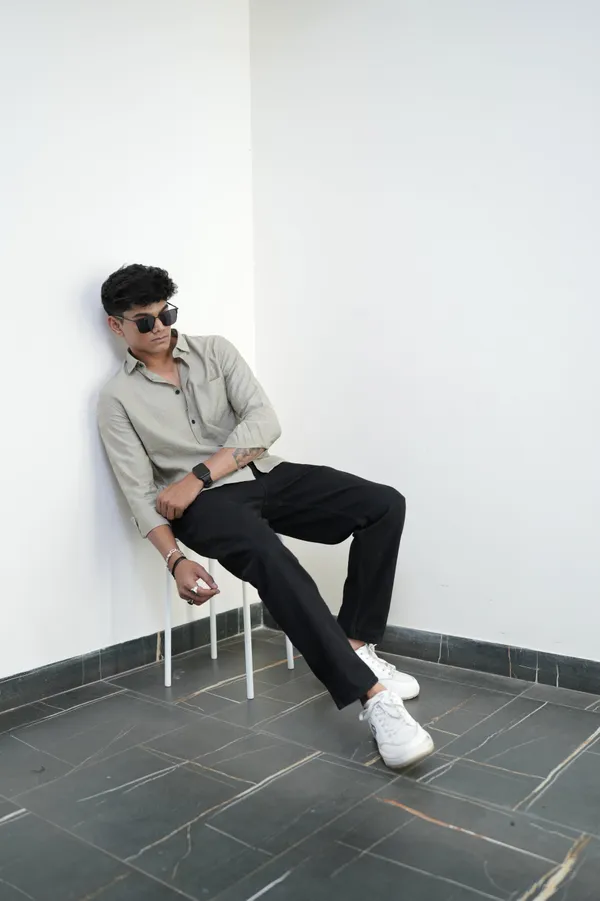 Daegu_Cement_Grey_Cotton_Solid_Shirt_For_Men