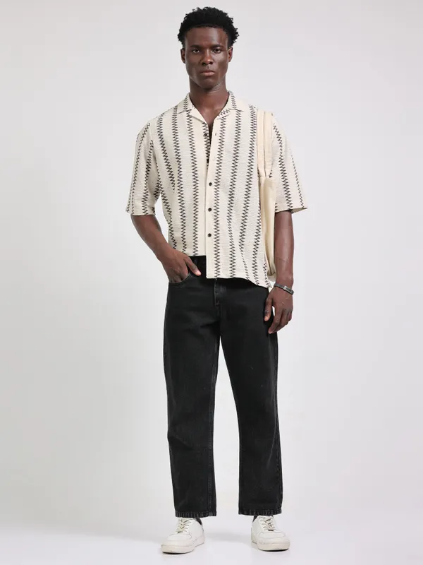 Jamaica_Cotton_Striped_Shirt_For_Men
