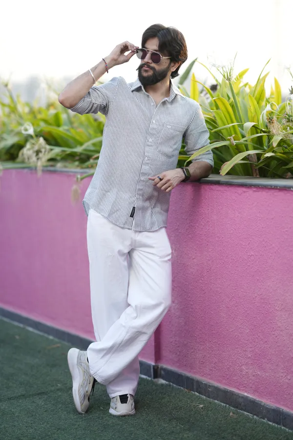 Venice_Navy_Cotton_Striped_Shirt_For_Men
