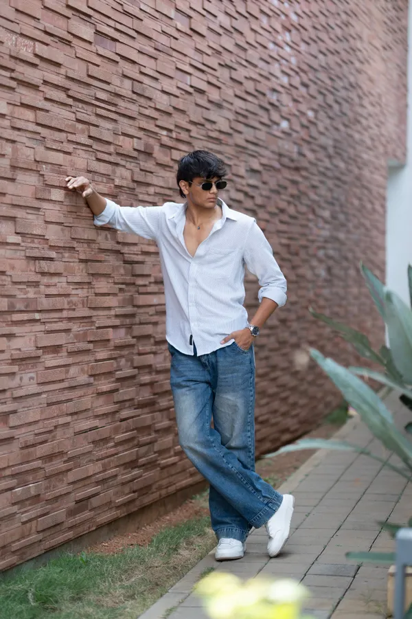 Venice_Fresh_White_Cotton_Striped_Shirt_For_Men