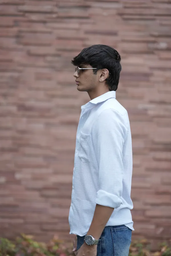 Venice_Fresh_White_Cotton_Striped_Shirt_For_Men