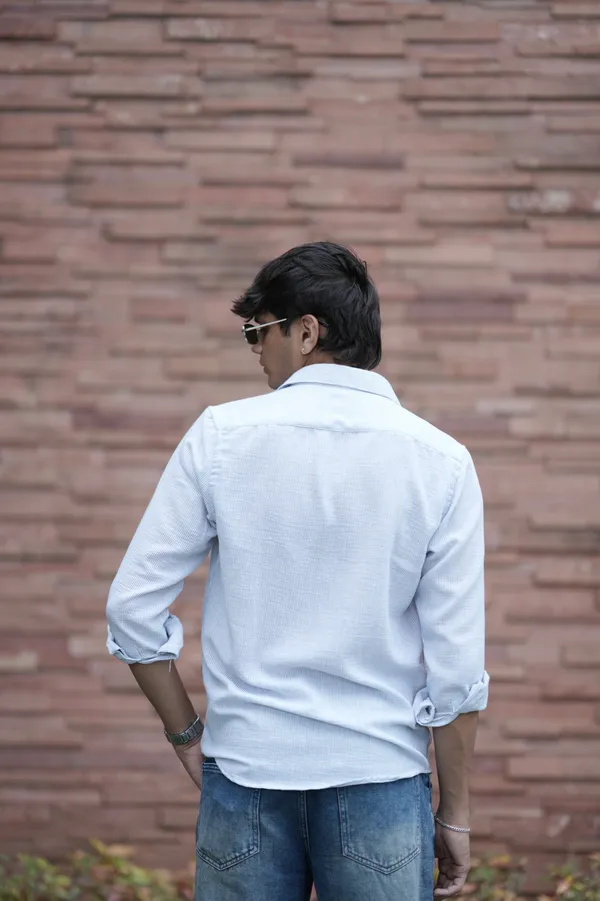 Venice_Fresh_White_Cotton_Striped_Shirt_For_Men