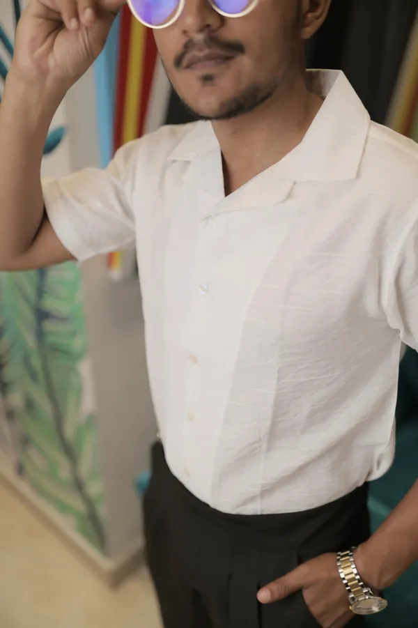 Riga_White_Cotton_Solid_Shirt_For_Men