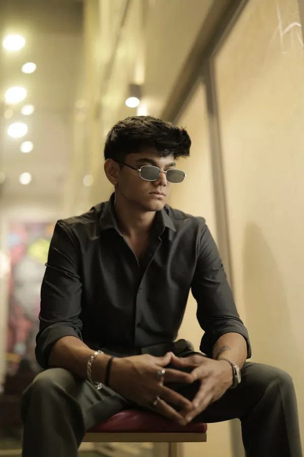 Oman_Faded_Black_Cotton_Solid_Shirt_For_Men