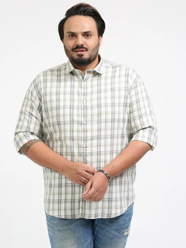 Franciscoo_Merino_Cotton_Plus_Size_Checks_Shirt_For_Men