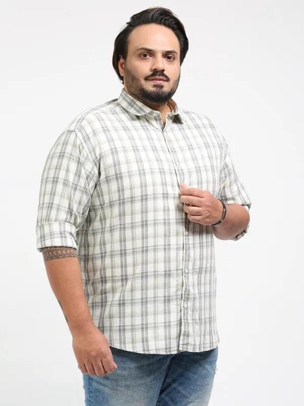Franciscoo_Merino_Cotton_Plus_Size_Checks_Shirt_For_Men