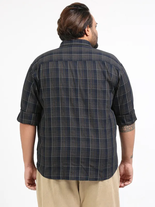 Franciscoo_Tuna_Cotton_Plus_Size_Checks_Shirt_For_Men