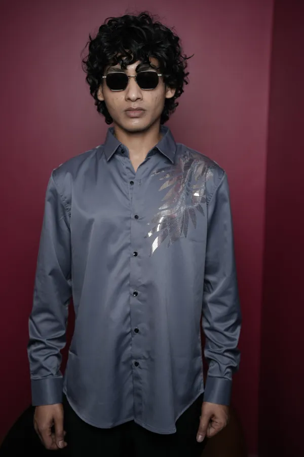 Oslo_Grey_Cotton_Printed_Shirt_For_Men