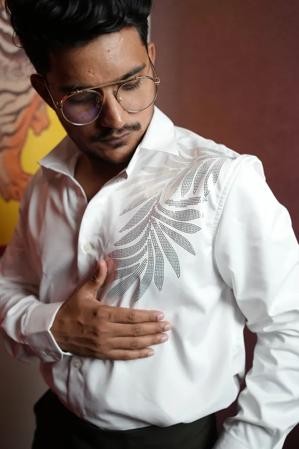 Oslo_White_Cotton_Printed_Shirt_For_Men