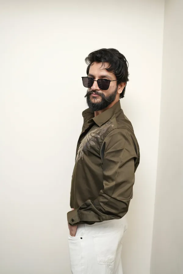 Oslo_Olive_Cotton_Printed_Shirt_For_Men