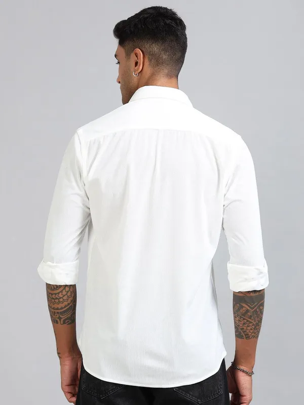 Basel_White_Corduroy_Double_Pocket_Shirt_For_Men