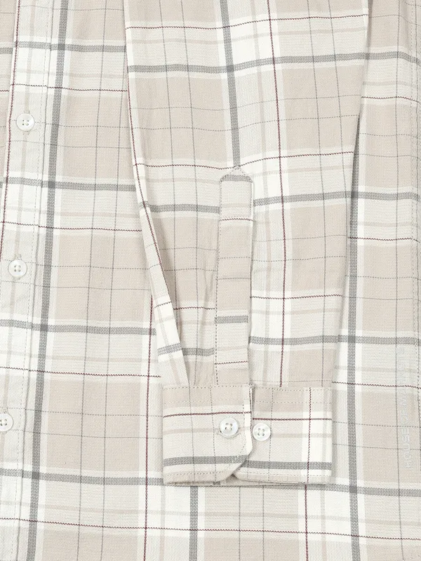 Galway_Pink_Swan_Cotton_Checkered_Shirt_For_Men