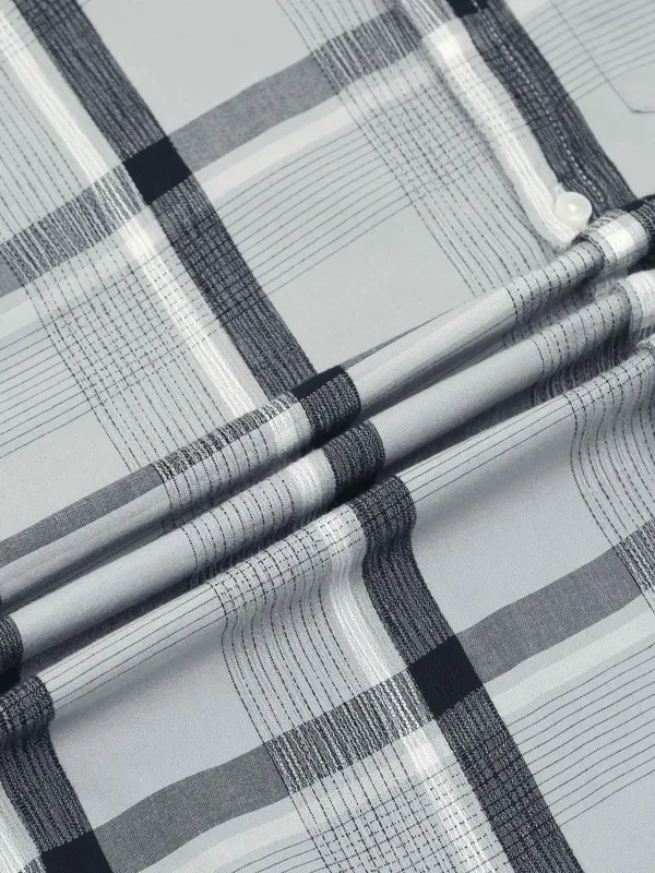 Galway_Quill_Grey_Cotton_Checkered_Shirt_For_Men