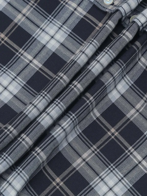 Galway_Blue_&_Purple_Cotton_Checkered_Shirt_For_Men