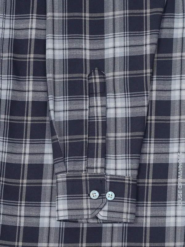 Galway_Blue_&_Purple_Cotton_Checkered_Shirt_For_Men