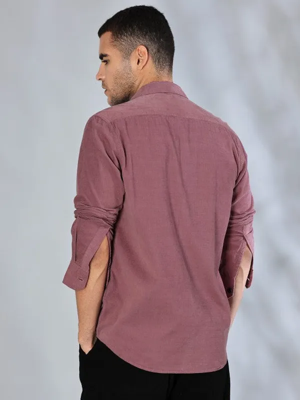 Cordoba_Dusky_Purple_Cotton_Corduroy_Shirt_For_Men
