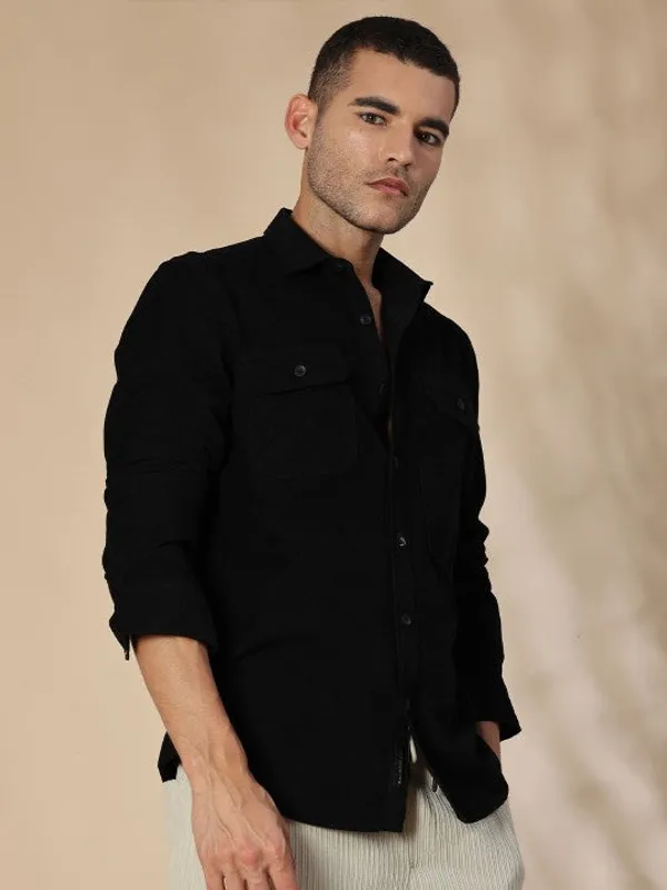 Cordoba_Navy_Cotton_Corduroy_Shirt_For_Men