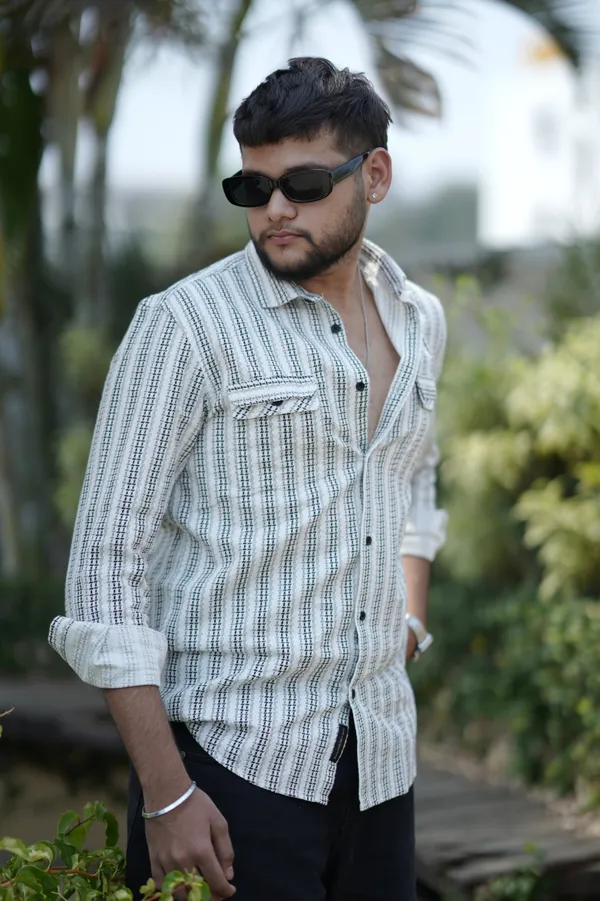 Estonia_White_Beige_Cotton_Striped_Shirt_For_Men