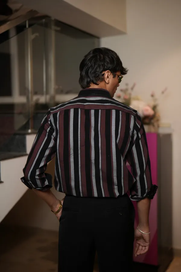 Iceland_Brick_Red_And_Black_Cotton_Striped_Shirt_For_Men