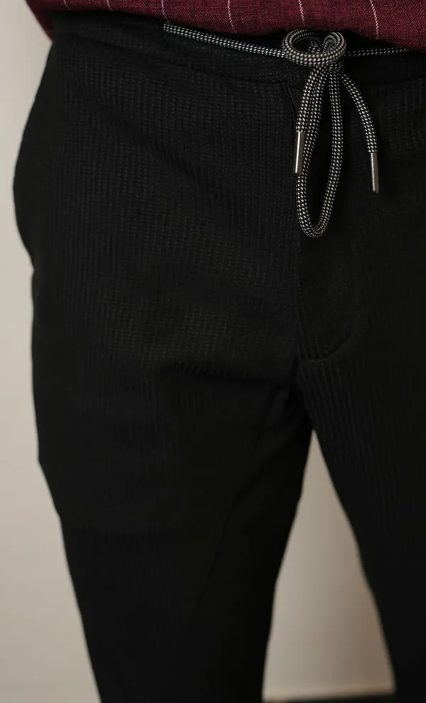 Orion_Black_Nylon_Dobby_Trouser_For_Men