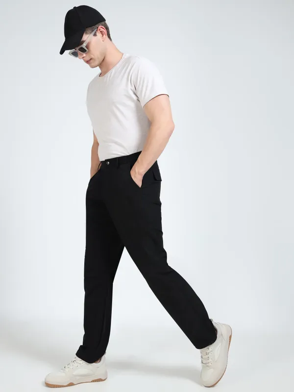 Vega_Black_Lycra_Trouser_For_Men