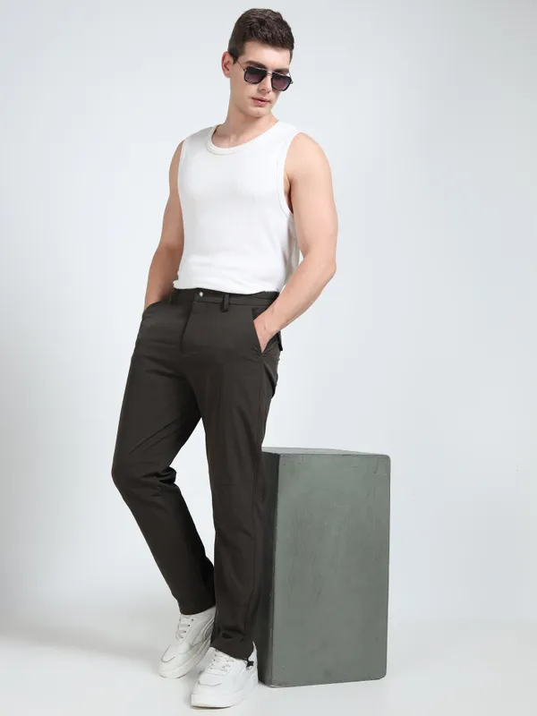 Vega_Thunder_Grey_Lycra_Trouser_For_Men
