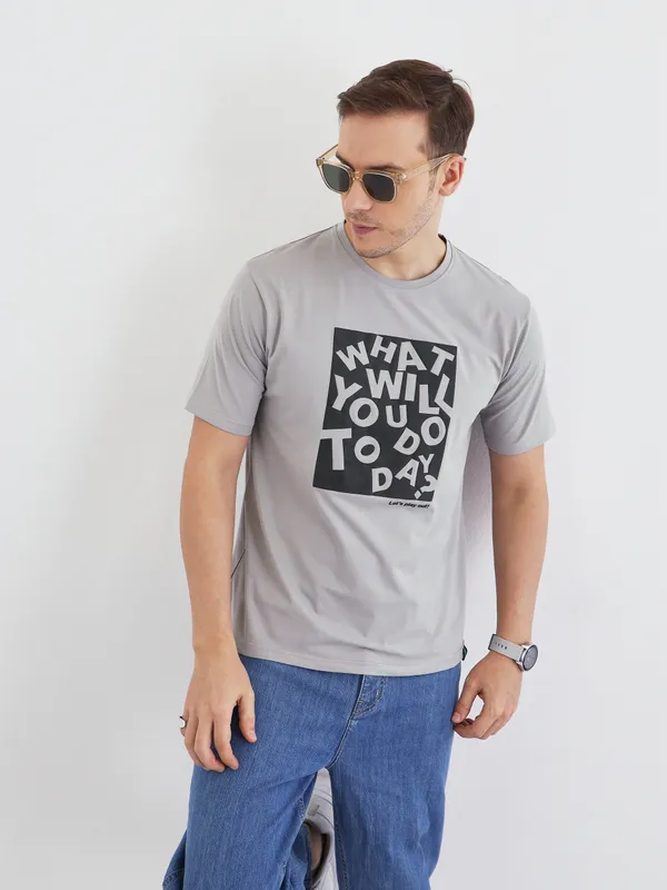 Grey_Cotton_Graphic_Print_Summer_T-Shirt_For_Men