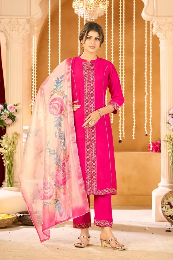 Pink_Viscose_Blend_Silk_Kurta_Pant_Set_with_Chanderi_Shimmer_Digital_Printed_Dupatta