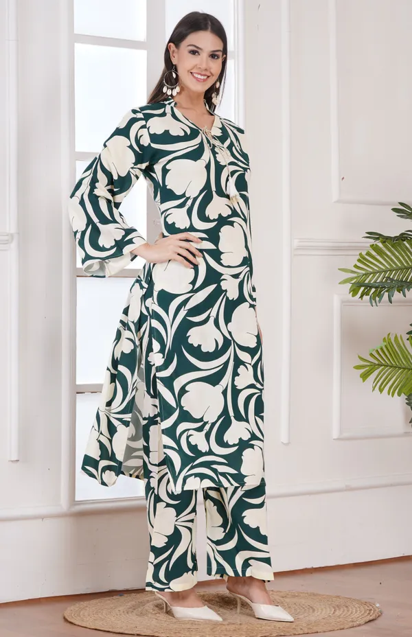 Viscose_Rayon_Green_Printed_Kurta_Palazzo_Set_|_Printed_Co_Ord_Set