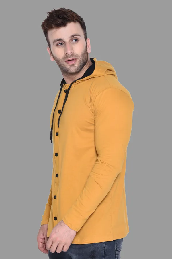 Mustard_Cotton_Blend_Hooded_Neck_Full_Sleeve_T_Shirt_For_Men