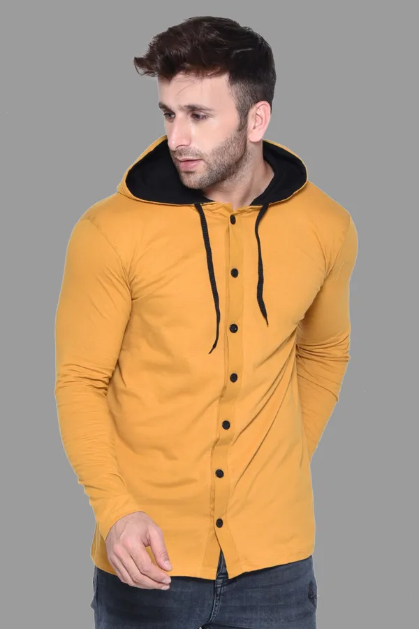 Mustard_Cotton_Blend_Hooded_Neck_Full_Sleeve_T_Shirt_For_Men