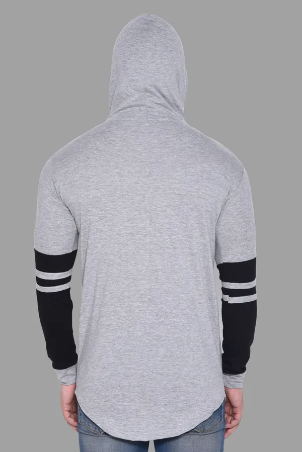 Silver_&_Black_Cotton_Blend_Hooded_Neck_Full_Sleeve_T_Shirt_For_Men