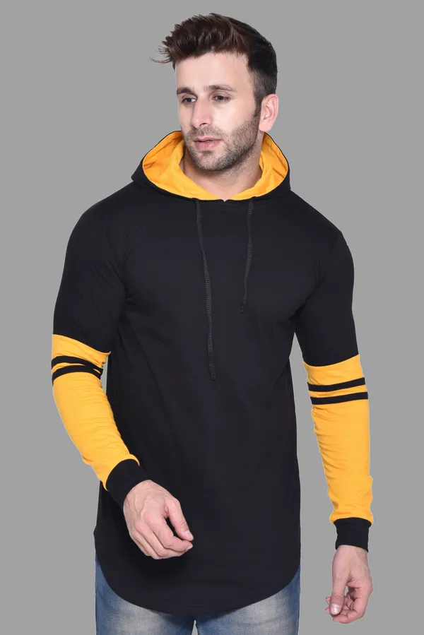 Black_&_Yellow_Cotton_Blend_Hooded_Neck_Full_Sleeve_T_Shirt_For_Men