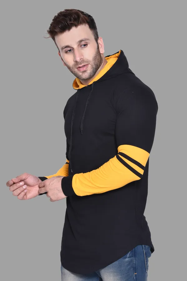 Black_&_Yellow_Cotton_Blend_Hooded_Neck_Full_Sleeve_T_Shirt_For_Men