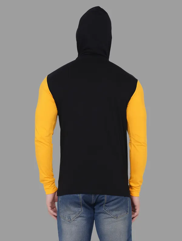 Black_&_Yellow_Cotton_Blend_Hooded_Neck_Full_Sleeve_T_Shirt_For_Men