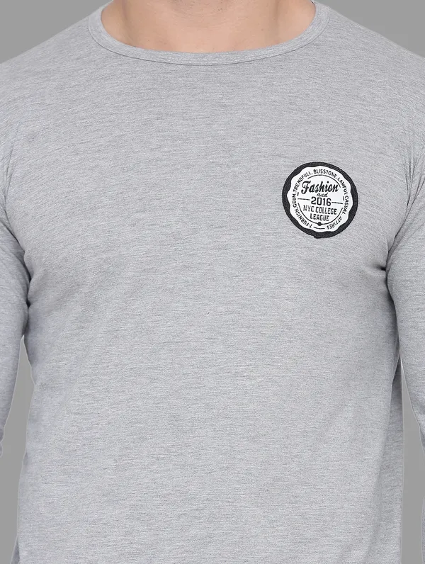 Silver_Cotton_Blend_Round_Neck_Full_Sleeve_T_Shirt_For_Men