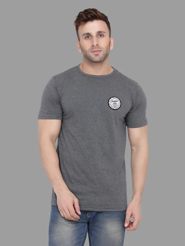 Grey_Cotton_Blend_Round_Neck_Half_Sleeve_T_Shirt_For_Men