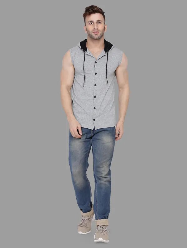 Silver_Cotton_Blend_Hooded_Neck_Sleeveless_T_Shirt_For_Men