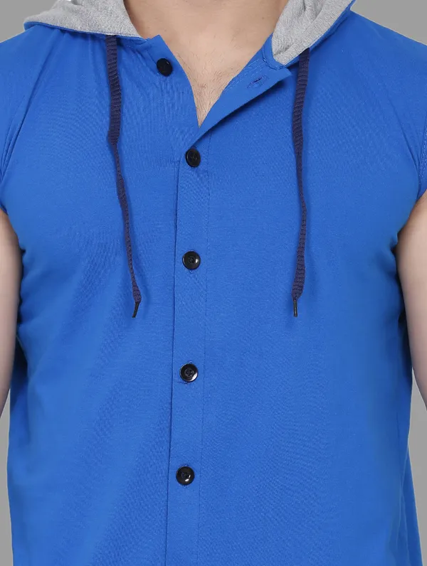 Blue_Cotton_Blend_Hooded_Neck_Sleeveless_T_Shirt_For_Men
