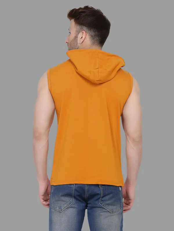 Mustard_Cotton_Blend_Hooded_Neck_Sleeveless_T_Shirt_For_Men
