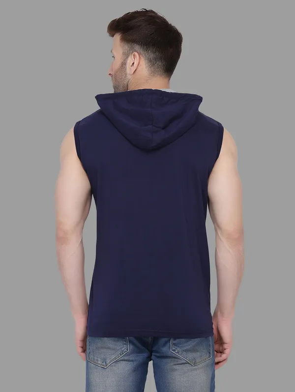 Dark_Blue_Cotton_Blend_Hooded_Neck_Sleeveless_T_Shirt_For_Men