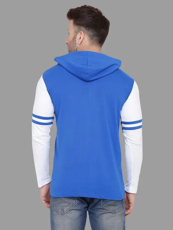 Blue_&_White_Cotton_Blend_Hooded_Neck_Full_Sleeve_T_Shirt_For_Men