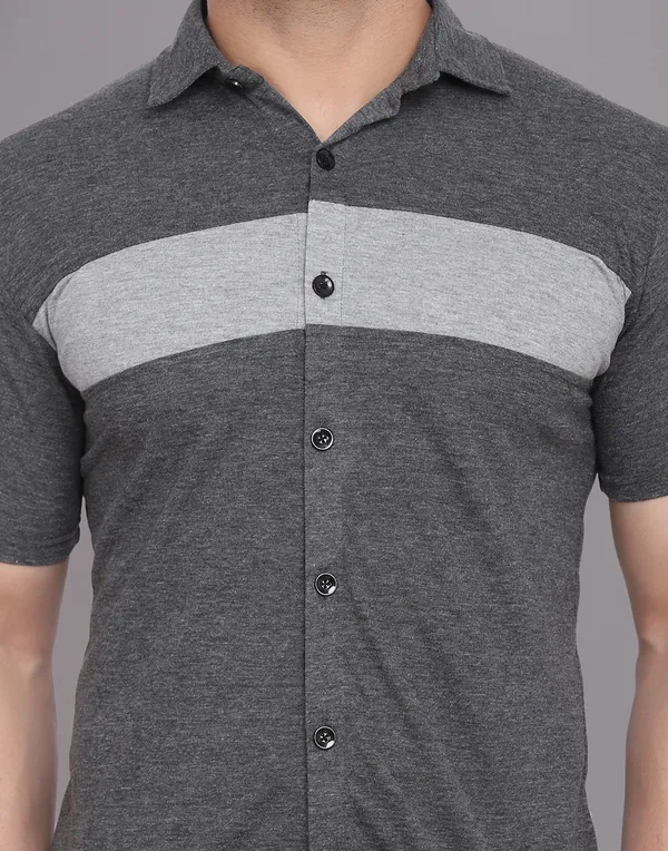 Grey_Cotton_Blend_Spread_Collar_Half_Sleeve_Shirt_For_Men