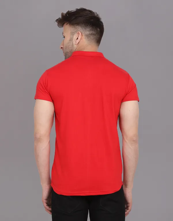 Red_&_Black_Cotton_Blend_Spread_Collar_Half_Sleeve_Shirt_For_Men