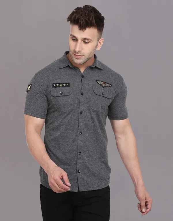 Grey_Cotton_Blend_Spread_Collar_Half_Sleeve_Shirt_For_Men
