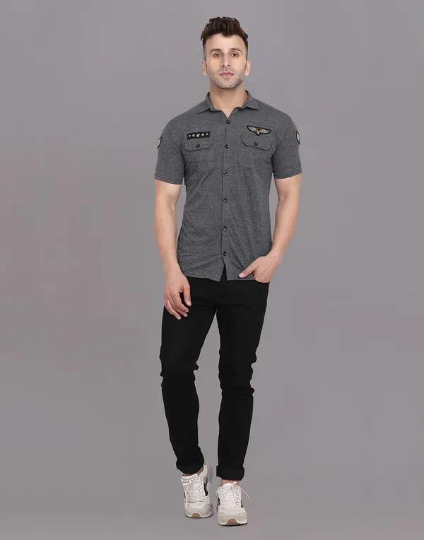Grey_Cotton_Blend_Spread_Collar_Half_Sleeve_Shirt_For_Men